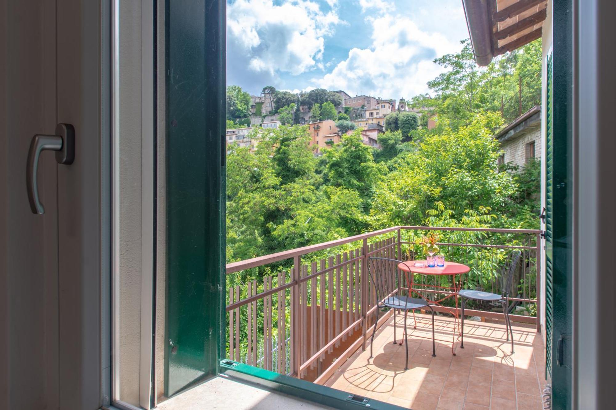 Apartamento Galteri Housing 1 Terrazzo Privato Con Vista Perugia Exterior foto